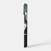 猫の電話 iPhone 15ケース (左側面)