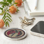 猫の霊 キーホルダー (側面)