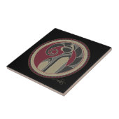 猫の霊 タイル (側面)