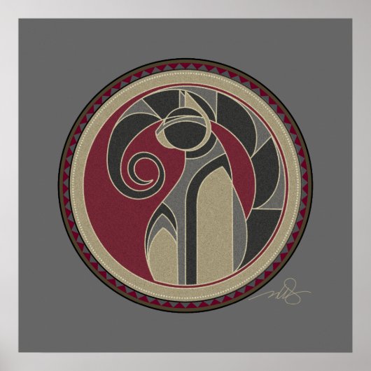 猫の霊 ポスター (正面)