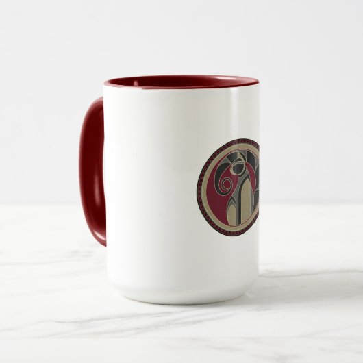 猫の霊 マグカップ (正面左)