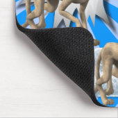 猫の青い猫の養子縁組マウスパッド!マウスパッド マウスパッド (コーナー)