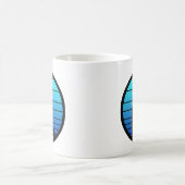 猫の青 コーヒーマグカップ (中央)