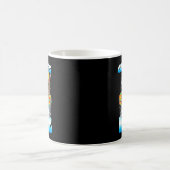 猫の面白いミームのグリーティングカード コーヒーマグカップ (中央)