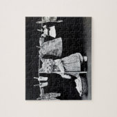 猫の面白い洗濯の日 ジグソーパズル (縦)