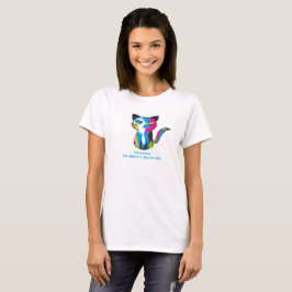 猫の面白いTシャツ 誰でも似合うギフト Tシャツ