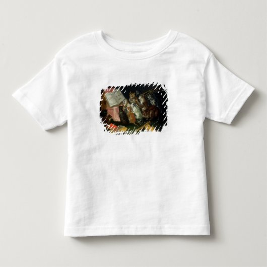 猫の音楽的な収集 トドラーTシャツ (正面)