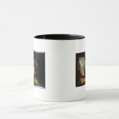 猫の音楽的な収集 マグカップ (中央)