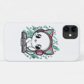 猫の音楽 Case-Mate iPhoneケース (裏面(横))