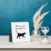 猫の額を認めてもらいたい！ フォトプラーク (インサイチュ)