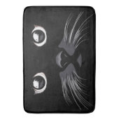 猫の顔のバス・マット バスマット (正面縦)