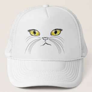猫の顔の帽子 キャップ