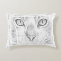 猫の顔の枕