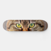 猫の顔 スケートボード (横)