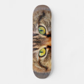 猫の顔 スケートボード (正面)