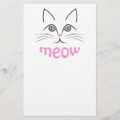 猫の顔 チラシ (裏面)
