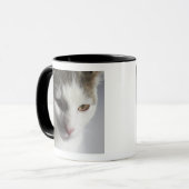 猫の顔 マグカップ (正面左)