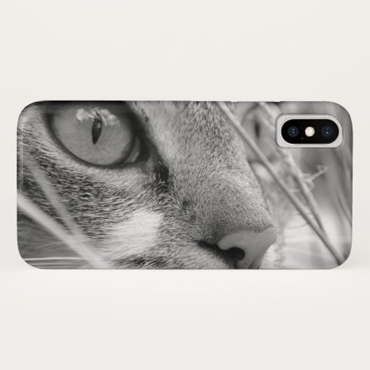 猫の顔 Case-Mate iPhoneケース (裏面(横))