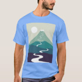 猫の風景 Tシャツ (正面)