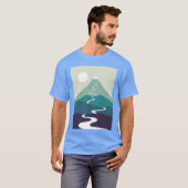 猫の風景 Tシャツ (正面フル)