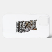 猫の飼い主さんと猫好きのための面白い猫のミーム Case-Mate iPhoneケース (裏面 (横))