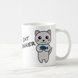 猫の飼い主様用 オリジナル コーヒーマグ コーヒーマグカップ