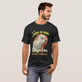 猫の飼い主 私はとても頑張って働いてるのにうちのトルコバン 面白い Tシャツ (正面フル)