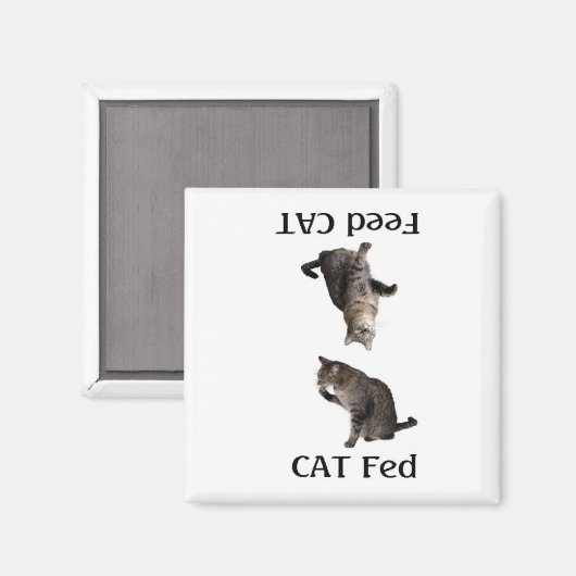 猫の餌 マグネット (正面/裏面)