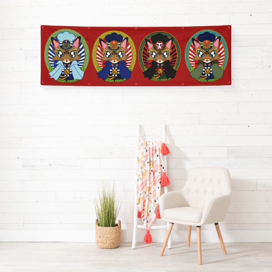 猫の駅長さん 横断幕 (インサイチュ)