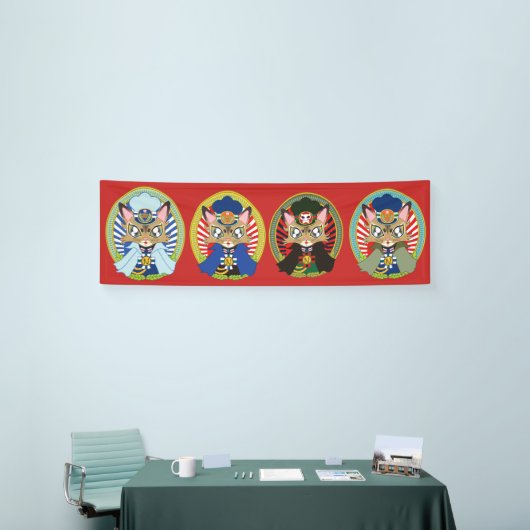 猫の駅長さん 横断幕 (トレードショー)