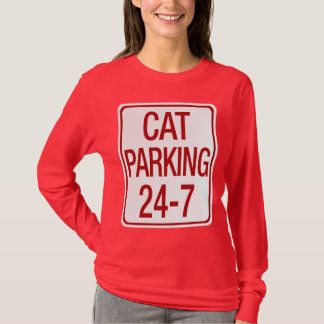 猫の駐車 Tシャツ