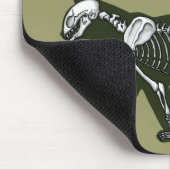 猫の骨組 マウスパッド (コーナー)