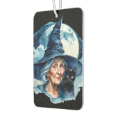 猫の魔女 – Wicca Halloween 1 カーエアーフレッシュナー (左)