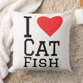 猫の魚が好き クッション (ブランケット)