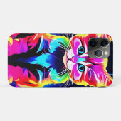 猫の鮮やかアートワーク Case-Mate iPhoneケース (裏面(横))