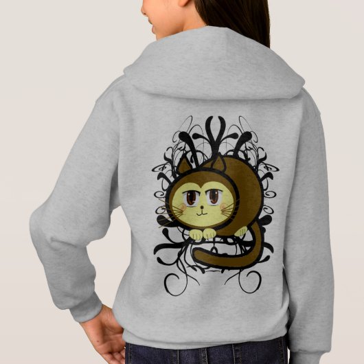 猫の鳴き声が渦巻く (裏面)