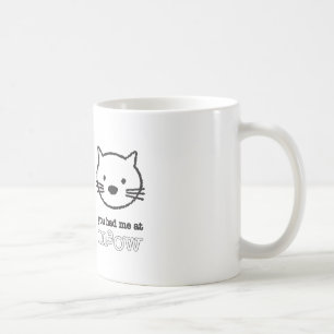 猫の鳴き声のマグで私がありました コーヒーマグカップ