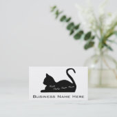 猫の鳴き声のChickaの猫の鳴き声の猫の鳴き声 名刺 (スタンド正面)