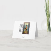 猫の鳴き声のNOTECARD-WHATの部品理解しません カード (裏面)