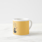 猫の鳴き声はハートをマッサージします エスプレッソカップ (正面右)