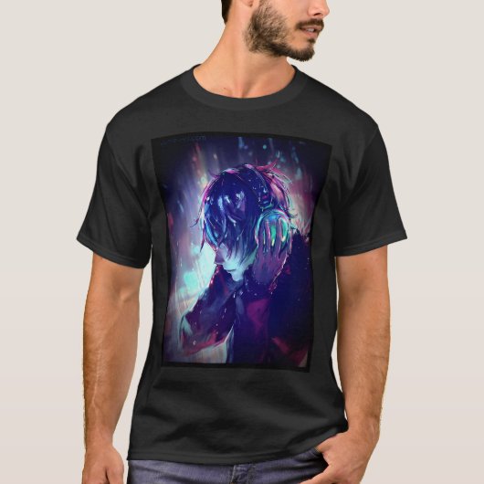 猫の鳴き声クラシック Tシャツ (正面)
