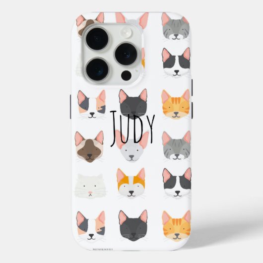 猫の鳴き声パーソナライズド Case-Mate iPhoneケース (裏面)