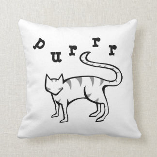 猫の鳴き声及びPurrrの子猫の枕 クッション