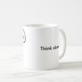 猫の鳴き声猫のマグ コーヒーマグカップ (正面右)