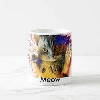 猫の鳴き声猫のマグ コーヒーマグカップ