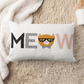 猫の鳴き声猫の装飾用クッション ランバークッション (ブランケット)