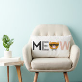 猫の鳴き声猫の装飾用クッション ランバークッション (椅子)