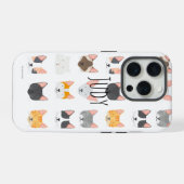 猫の鳴き声 オリジナルプリント iPhoneケース (裏面横)