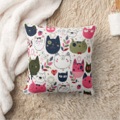 猫の鳴き声 クッション (ブランケット)