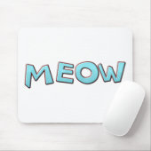 猫の鳴き声 マウスパッド (マウス)